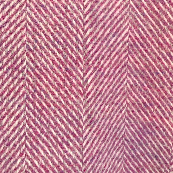 I.Crew wool herringbone skirt -size 4 -purple - Picture 3 of 5